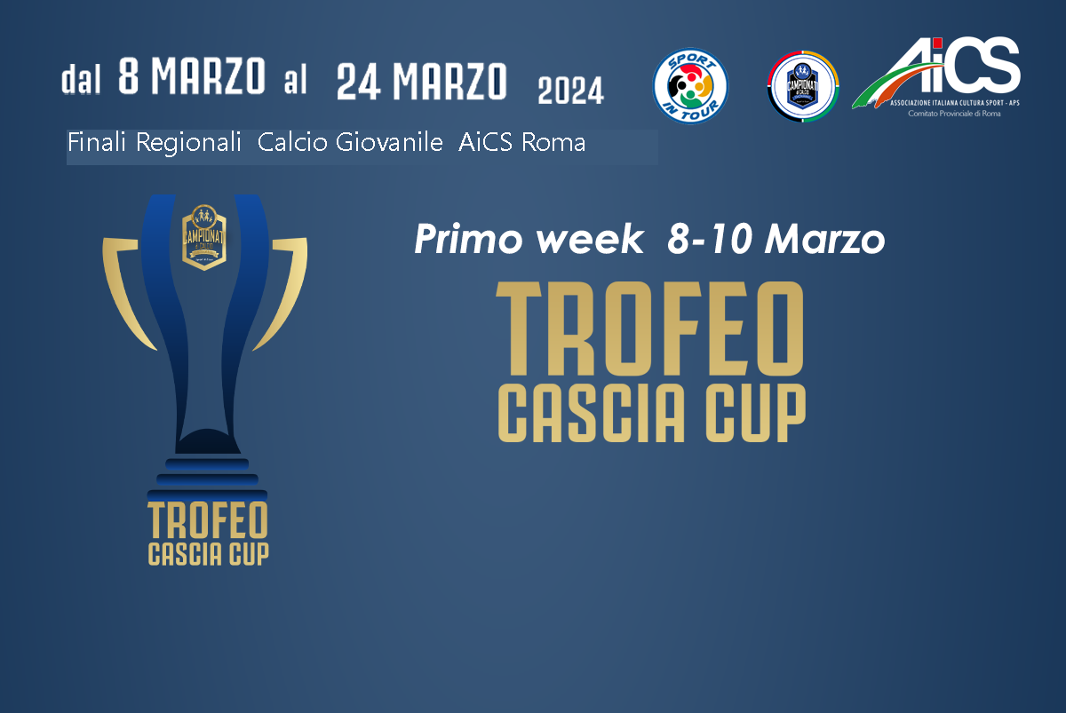 CasciaCup Calcio Giovanile, Finali Regionali AiCS Roma