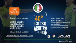 corso arbitri 40